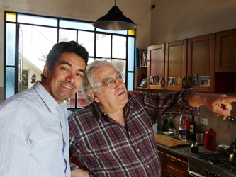 Nelson Vallejo-Gómez y Juan Cedrón